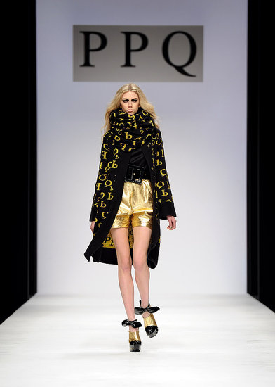 London Fashion Week: PPQ jesen 2010 (Coutorture.com)