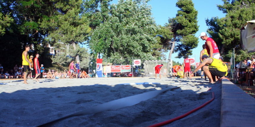 Revijalna utakmica rukometa na pijesku foto: Angelo Virag Revijalna utakmica rukometa na pijesku foto: Angelo Virag