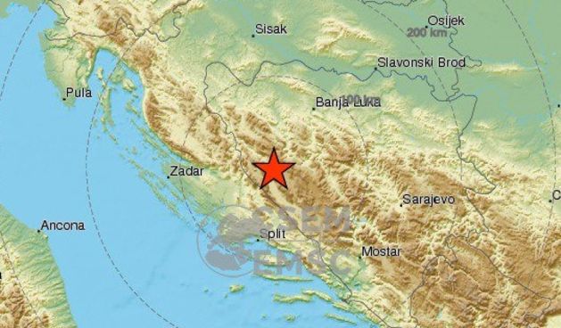 Potres se osjetio i u Hrvatskoj