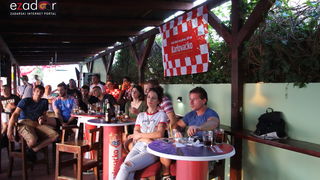 Bibinje: Navijanje za Vatrene i fešta nakon pobjede nad Engleskom