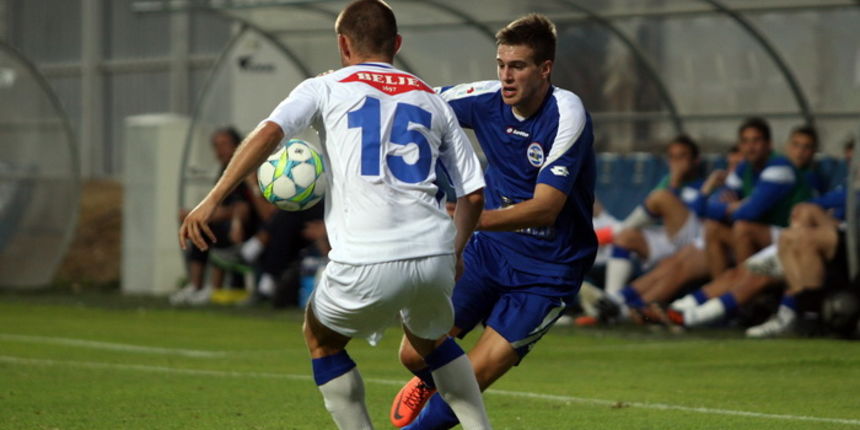 Zadar, 220712.
Stadion Stanovi.
Susret prvog kola 1.HNL izmedju NK Zadar i NK Osijek.
Na fotografiji: igrac Zadra Ivan Anton Vasilj.
Foto: Jure Miskovic / CROPIX Zadar, 220712.
Stadion Stanovi.
Susret prvog kola 1.HNL izmedju NK Zadar i NK Osijek.
Na fotografiji: igrac Zadra Ivan Anton Vasilj.
Foto: Jure Miskovic / CROPIX