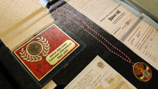 Znanstvena knjiznica: Otvorenje izlozbe Marije Visic Guina, Foto: Angelo Virag Znanstvena knjiznica: Otvorenje izlozbe Marije Visic Guina, Foto: Angelo Virag