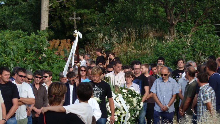 Tkon: Posljednji ispraćaj malenog anđela, Roka Ugrinića 7. lipnja 2011.