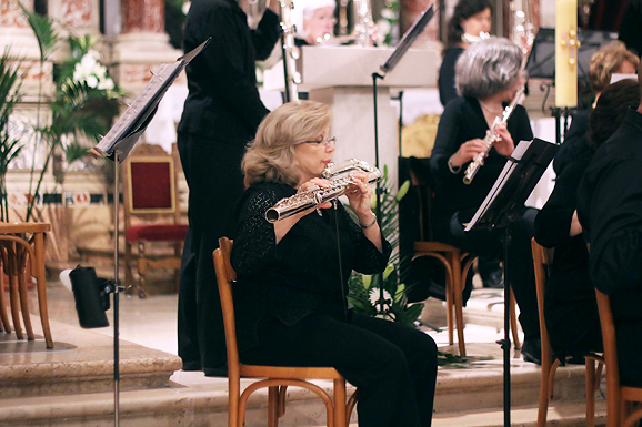 Sv. Frane: Međunarodni orkestar flautista (foto:Saša Čuka)
