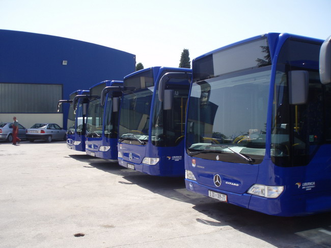 Novi Mercedesi u voznom parku Liburnije, 27. svibnja 2008.