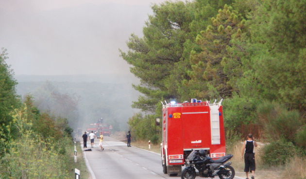 Požar na Bokanjcu, 15. kolovoza 2008.