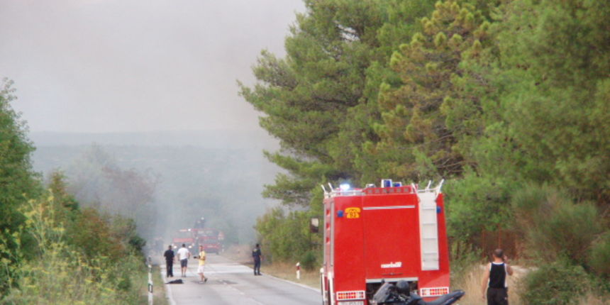 Požar na Bokanjcu, 15. kolovoza 2008. Požar na Bokanjcu, 15. kolovoza 2008.
