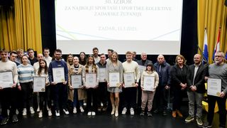 dodjela nagrada za najbolje sportaše i sportske kolektive Zadarske županije dodjela nagrada za najbolje sportaše i sportske kolektive Zadarske županije