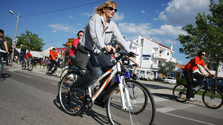 Biciklijada “Jedan auto manje” (Foto:Saša Čuka)