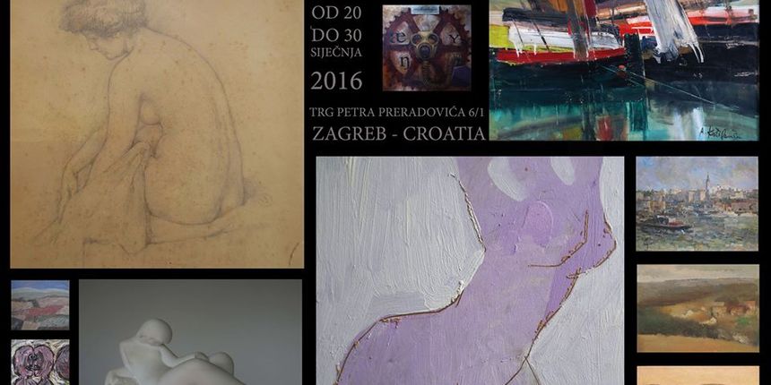 “Od Bukovca do Dolića ” iz fundusa Galerije Remek-djela u Centru Cvjetni “Od Bukovca do Dolića ” iz fundusa Galerije Remek-djela u Centru Cvjetni