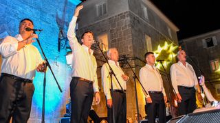 Proslava Velike Gospe u Pagu uz nastup klape Intrade Proslava Velike Gospe u Pagu uz nastup klape Intrade