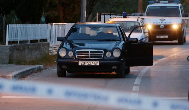 Automobil Mercedes u kojem je pronadjeno tijelo muskarca