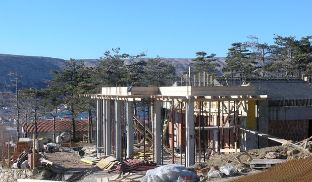 Izgradnja mrtvačnice u Pagu (Foto: Josip Portada)