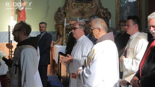 Bibinjci gradišćanskim Hrvatima darovali 1.82 metara visok kip sv. Roka Bibinjci gradišćanskim Hrvatima darovali 1.82 metara visok kip sv. Roka