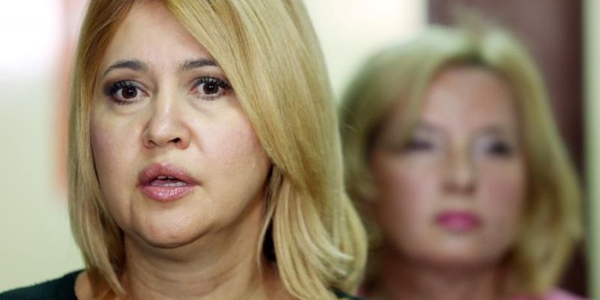 U Centru za socijalnu skrb Zagreb odrzana konferencija za medije potpredsjednice Vlade i ministrice socijalne politike i mladih Milanke Opacic na temu “Predstavljanje vaucera – naknade za ugrozenog kupca energenata”. Photo: Goran Jakus/PIXSELL U Centru za socijalnu skrb Zagreb odrzana konferencija za medije potpredsjednice Vlade i ministrice socijalne politike i mladih Milanke Opacic na temu “Predstavljanje vaucera – naknade za ugrozenog kupca energenata”. Photo: Goran Jakus/PIXSELL