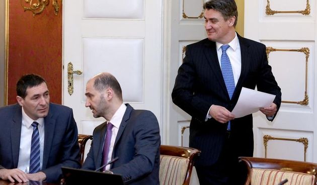 26.02.2015., Zagreb – U Banskim dvorima odrzana je redovita sjednica Vlade RH, Vlada RH, Zoran Milanović. Photo: Patrik Macek/PIXSELL