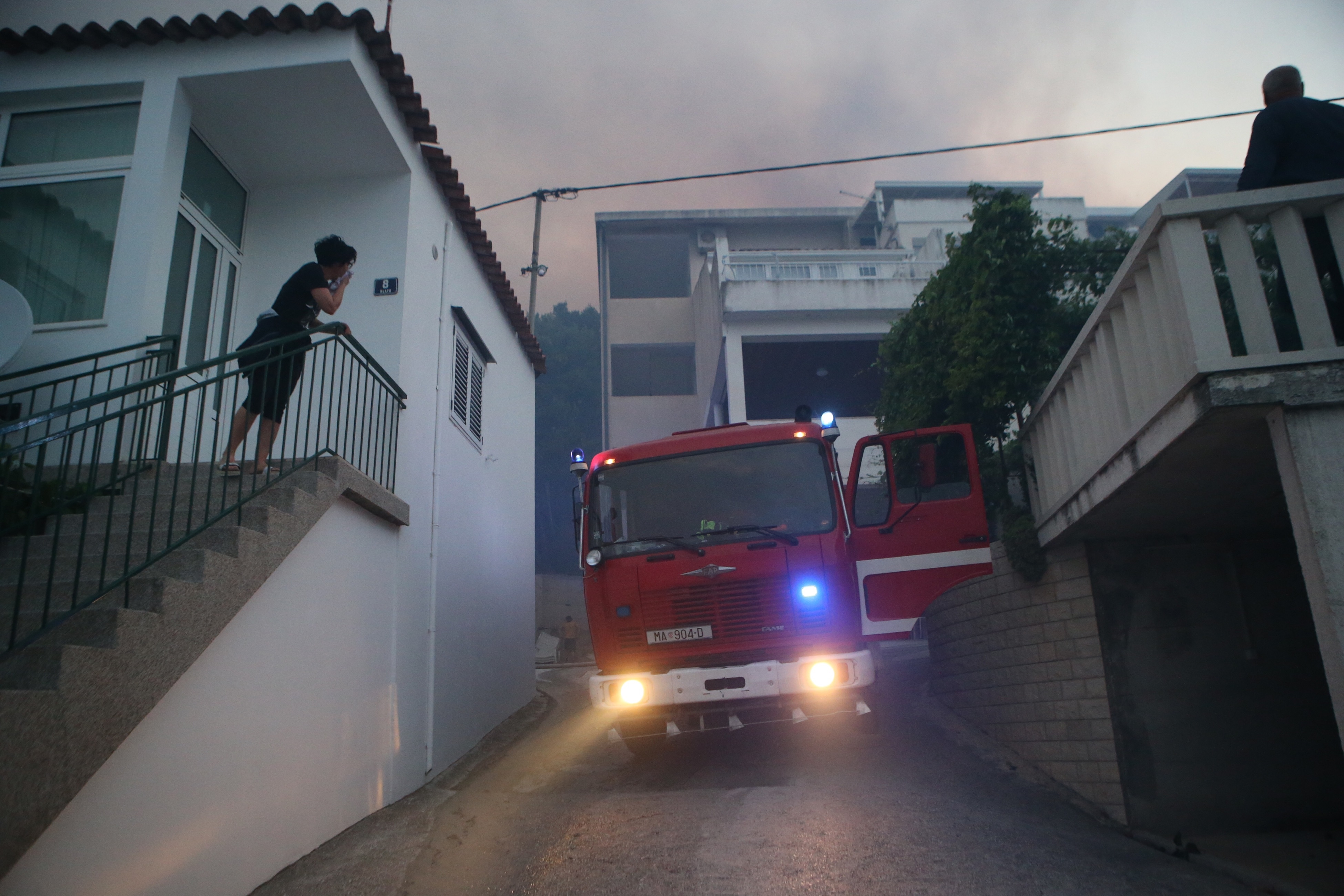 Požar u Tučepima Požar u Tučepima