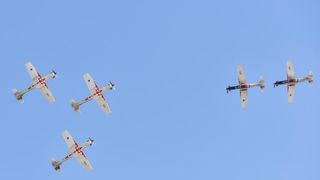 Akro skupina “Krila oluje” u novom sastavu predstavila novi letački program, Foto: Dino Stanin/PIXSELL