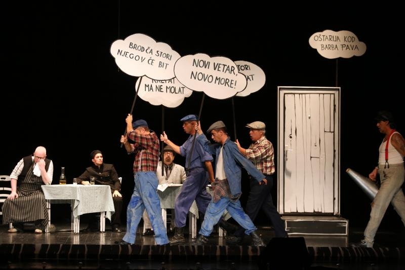 Rijeka – U Hrvatskom kulturnom domu na Susku odrzana je pretpremijera prvog mjuzikla na cakavskom dijalektu Susak, Susak. Photo: Goran Kovacic/PIXSELL Rijeka – U Hrvatskom kulturnom domu na Susku odrzana je pretpremijera prvog mjuzikla na cakavskom dijalektu Susak, Susak. Photo: Goran Kovacic/PIXSELL