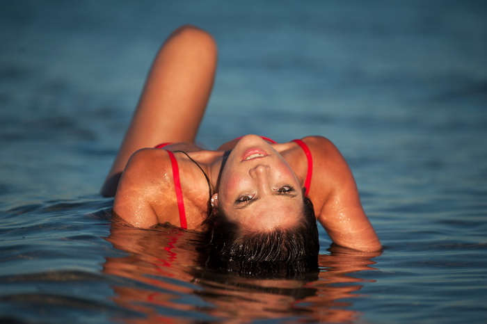 Sabunike, Zadar, 180612
Mlada Antonija Bosnjak(22) uzivala je pred objektivom na preljepoj pjescanoj plazi u Sabunikama kraj Nina.
Na fotografiji: Antonija Bosnjak.
Foto: Luka Gerlanc / CROPIX