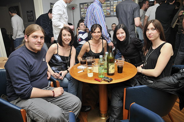 Klub zadarskih studenata u Zagrebu, festa u Klubu 19.4.2008.