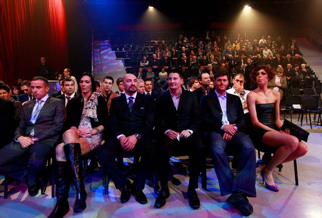 Zagreb, 261210.
HTV, studio Anton Marti, Prisavlje BB.
59. izbor sportasa 2010. godine u organizacij Sportskih novosti.
Foto: Ronald Gorsic / CROPIX