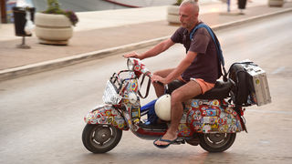 Vespaši zauzeli Biograd, foto: Vinko Pešić