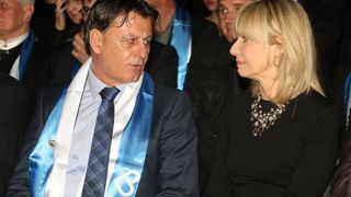 Grad Biograd na moru odrzao je svecanu sjednicu na kojoj su urucene zahvalnice zasluznim gradjanima. Sjednici su nazocili i generali Ante Gotovina i Mladen Markac koji je proglasen za pocasnog gradjanina. Photo: Dino Stanin/PIXSELL