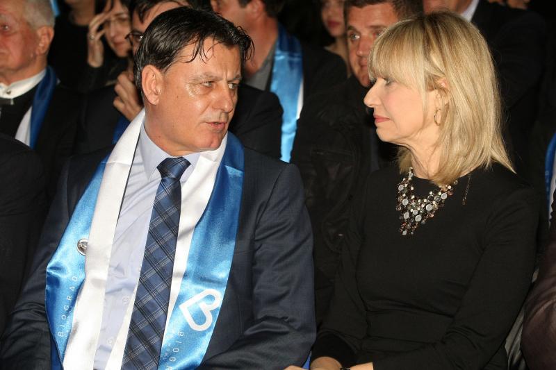 Grad Biograd na moru odrzao je svecanu sjednicu na kojoj su urucene zahvalnice zasluznim gradjanima. Sjednici su nazocili i generali Ante Gotovina i Mladen Markac koji je proglasen za pocasnog gradjanina. Photo: Dino Stanin/PIXSELL