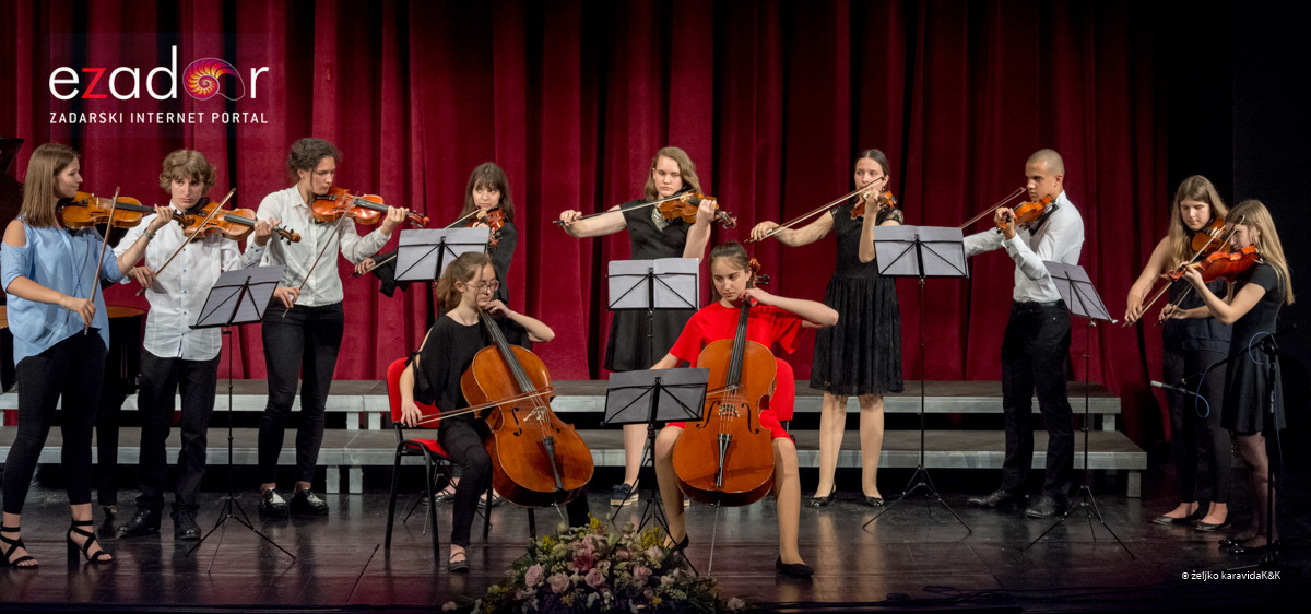 HNK Zadar: Godišnji koncert učenika glazbenog odjela Glazbene škole Blagoje Bersa