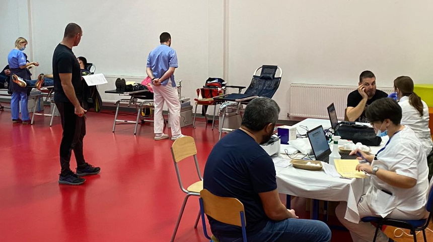 U akciji dobrovoljnog darivanja na Bilom brigu prikupljeno 27 doza krvi U akciji dobrovoljnog darivanja na Bilom brigu prikupljeno 27 doza krvi