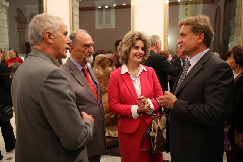 Gradska loža: Otvorenje izložbe “Zahvalimo njoj…” Ivana Meštrovića, Foto: Filip Brala/PIXSELL Gradska loža: Otvorenje izložbe “Zahvalimo njoj…” Ivana Meštrovića, Foto: Filip Brala/PIXSELL