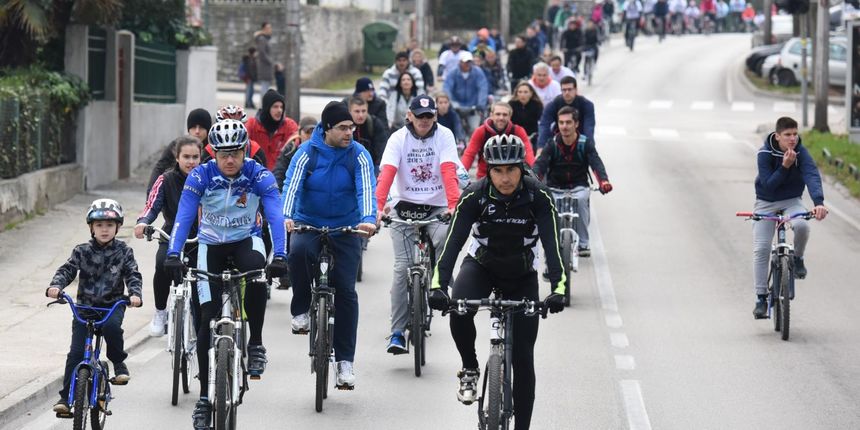 Božićna biciklijada Zadar-Vir
