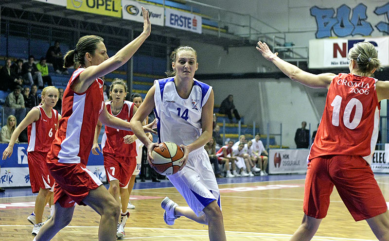 Božena Radoš, ŽKK Zadar – ŽKK Croatia