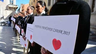 “Prosvjedom ljubavi” otvoren 8. Festival vjenčanja, foto: Iva Perincic “Prosvjedom ljubavi” otvoren 8. Festival vjenčanja, foto: Iva Perincic