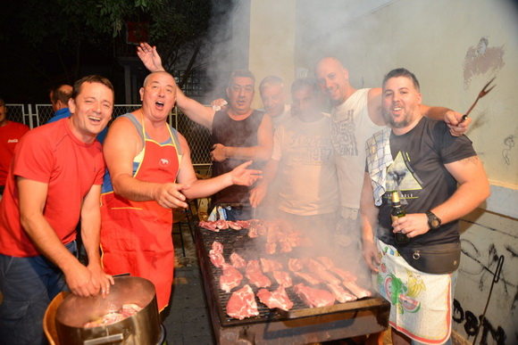 U povodu blagdana Kraljice Mira u Stanovima odigrana utakmica između liječnika i predstavnika Gradske uprave, Foto: Iva Perinčić