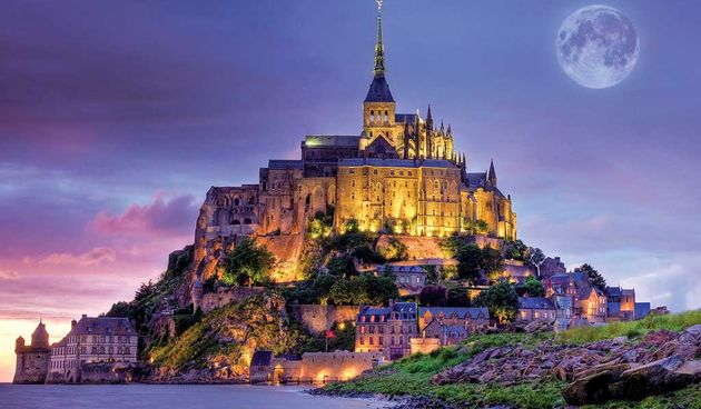Mont-Saint-Michel, Francuska, foto:glbrain.com