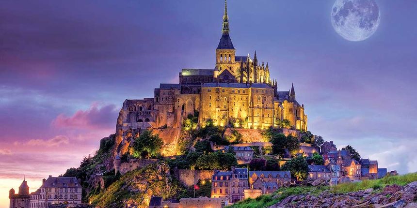 Mont-Saint-Michel, Francuska, foto:glbrain.com