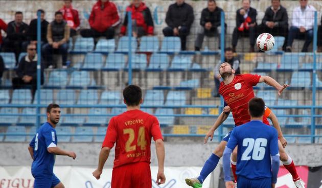 Zadar – MAXtv Prva liga, stadion Stanovi, nogometna utakmica NK Zadar – NK Split 0-1. Photo: Filip Brala/PIXSELL
