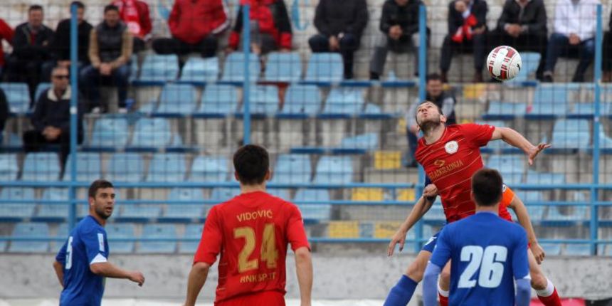 Zadar – MAXtv Prva liga, stadion Stanovi, nogometna utakmica NK Zadar – NK Split 0-1. Photo: Filip Brala/PIXSELL