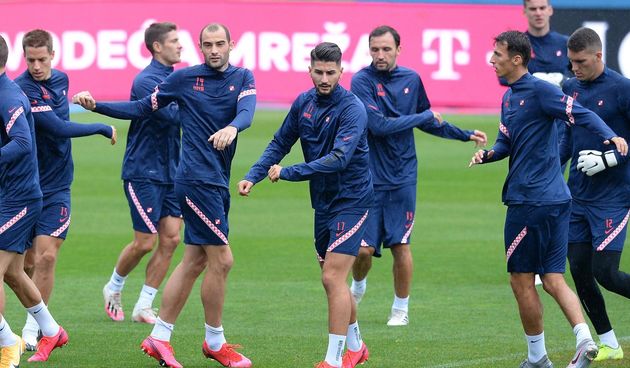 Hrvatska nogometna reprezentacija – trening