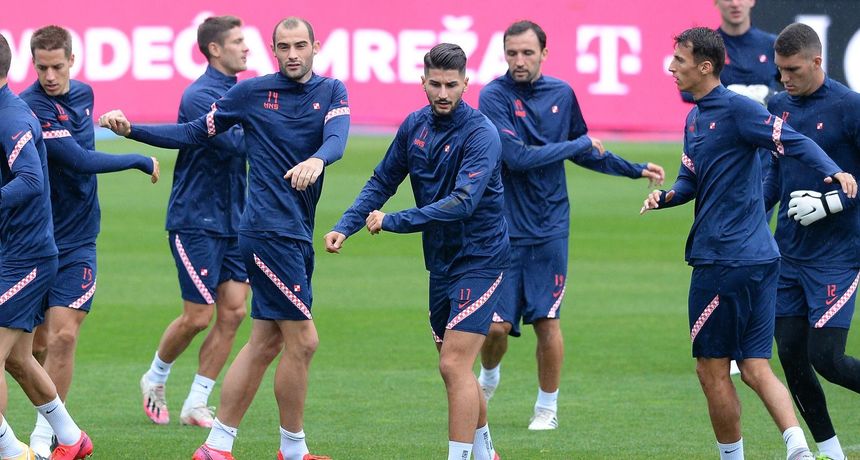 Hrvatska nogometna reprezentacija – trening Hrvatska nogometna reprezentacija – trening