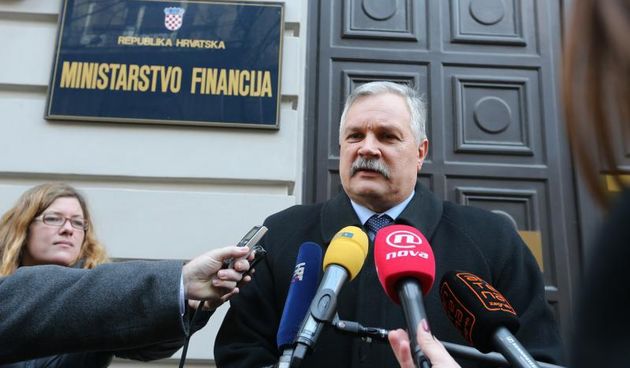 Ministarstvo financija – Odrzana je konferencija za novinare na temu nalaza Ministarstva financija o radu udruge Hrabro djete. Izvjesce o istrazi ministarstva podnio je Branko Segon, pomocnik ministra financija RH. Photo: Robert Anic/PIXSELL