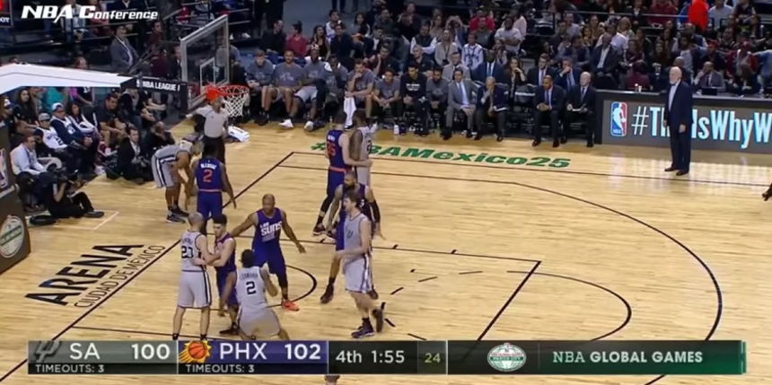 San Antonio Spurs vs Phoenix Suns