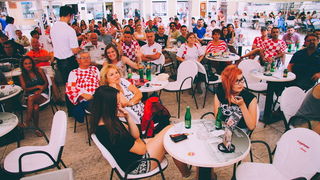 Euro 2016: Utakmica između Hrvatske i Češke gledala se u brojnim zadarskim lokalima i kafićima.