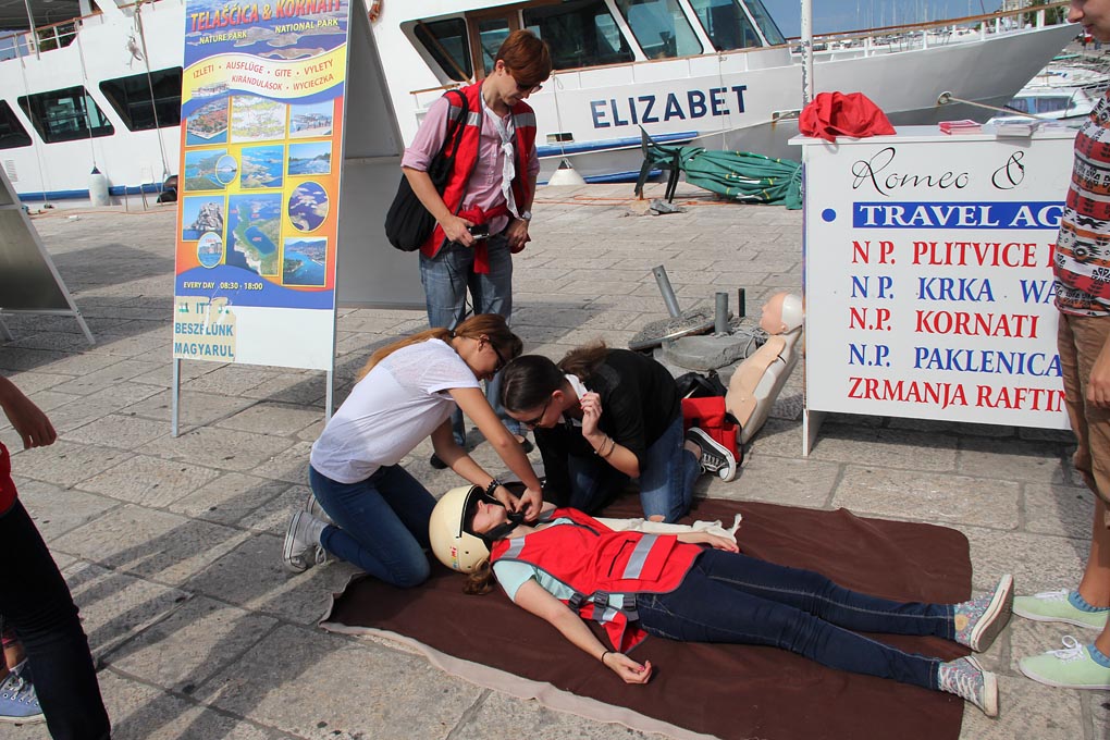 Nacionalna društva Crvenog križa diljem svijeta, potaknuta inicijativom Međunarodne federacije društava Crvenog križa i Crvenog polumjeseca (IFRC), obilježila su i ove godine Svjetski dan prve pomoći. Ovo je bila još jedna prilika da se ukaže na važnost p Nacionalna društva Crvenog križa diljem svijeta, potaknuta inicijativom Međunarodne federacije društava Crvenog križa i Crvenog polumjeseca (IFRC), obilježila su i ove godine Svjetski dan prve pomoći. Ovo je bila još jedna prilika da se ukaže na važnost p