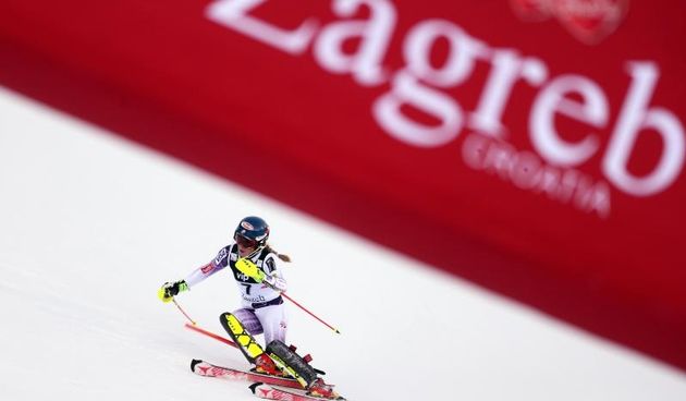 04.01.2015., Sljeme, Zagreb – VIP Snow Queen Trophy, jubilarno 10. izdanje zenske utrke Snjezne kraljice. Mikaela Shiffrin. Photo: Zeljko Lukunic/PIXSELL