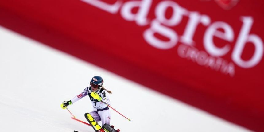 04.01.2015., Sljeme, Zagreb – VIP Snow Queen Trophy, jubilarno 10. izdanje zenske utrke Snjezne kraljice. Mikaela Shiffrin. Photo: Zeljko Lukunic/PIXSELL 04.01.2015., Sljeme, Zagreb – VIP Snow Queen Trophy, jubilarno 10. izdanje zenske utrke Snjezne kraljice. Mikaela Shiffrin. Photo: Zeljko Lukunic/PIXSELL