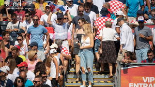 Davis Cup: Vruća navijačka atmosfera u meču Ćilića i Querreya