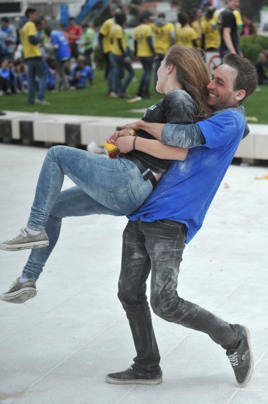 Ludijada zadarskih maturanata 16. svibnja 2014. Foto: Filip Brala/PIXSELL Ludijada zadarskih maturanata 16. svibnja 2014. Foto: Filip Brala/PIXSELL